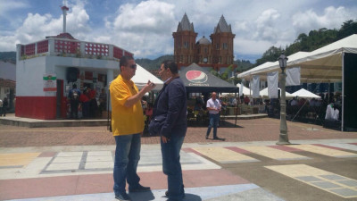 Diputado Carlos Ríos entrevistado por el colega Héctor Gómez de Orientese.co